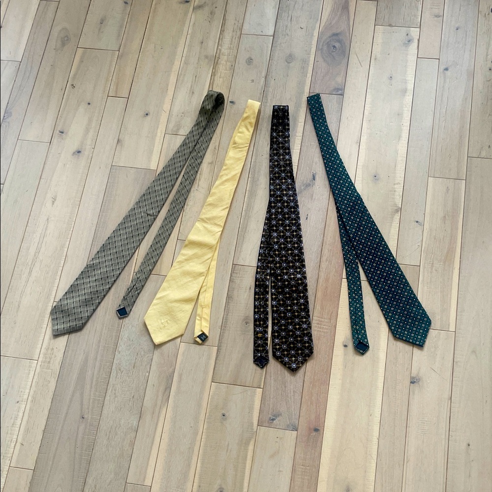 Elegant Men's Tie Set - Assorted Colors